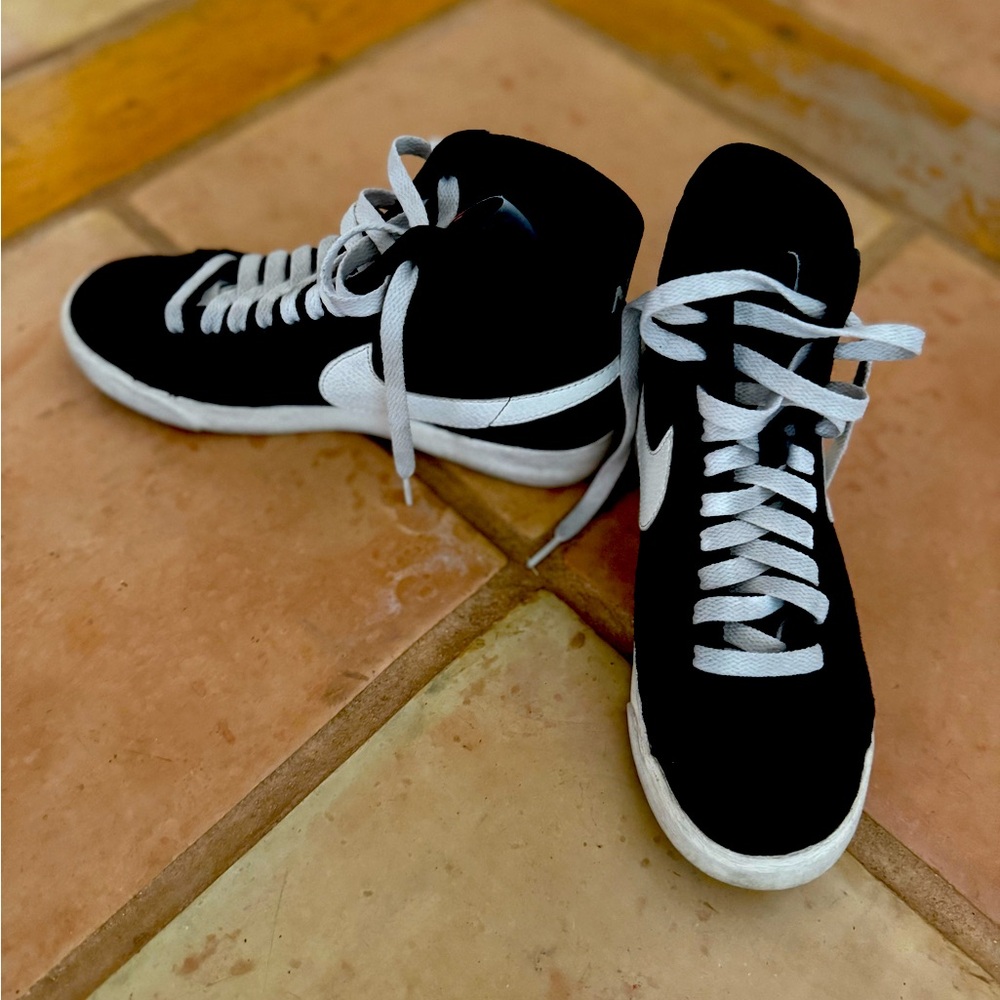 Nike suede high tops